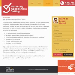Marketing Appointment Setting