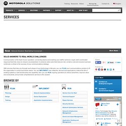 Motorola Asset Management Services