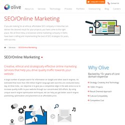 Best SEO Company in India – Olive India