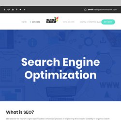 SEO Services, On-Page & Off-Page Optimization