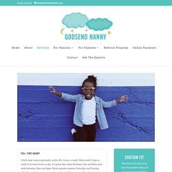 Nanny Services Orlando Florida - Godsend Nanny