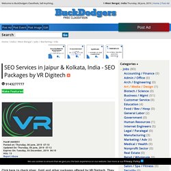 SEO Services in Jaipur & Kolkata, India - SEO Packages by VR Digitech - West Bengal, India