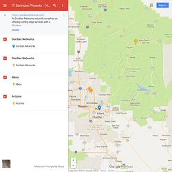 IT Services Phoenix - (480) 291-8440 - Gordian Networks – Google My Maps