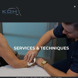 Services - KOH Physical Therapy Lab - Irvine, CA