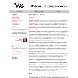 Wilcox Editing Services