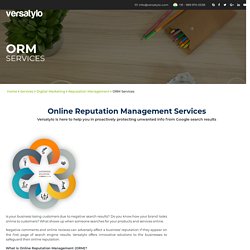 Online Brand Reputation Management Company