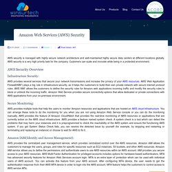 Amazon Web Services (AWS) Security - Winsurtech Blog
