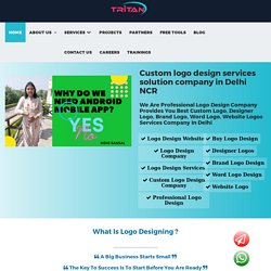 Custom logo design services solution company in Delhi NCR