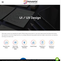 UI/UX Design Services, Leading UI UX Solutions Provider Company