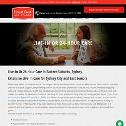 Live In Care Eastern Suburbs Sydney