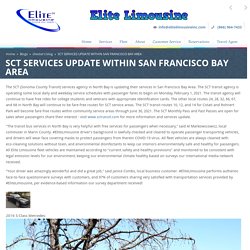 SCT SERVICES UPDATE WITHIN SAN FRANCISCO BAY AREA