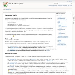 services_web [Wiki de sebsauvage.net]