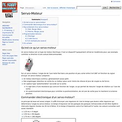 Servo-Moteur