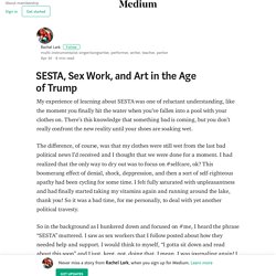 SESTA, Sex Work, and Art in the Age of Trump – Rachel Lark