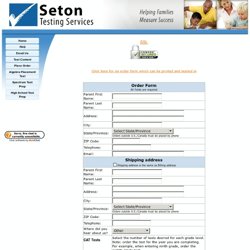 Seton Testing Services