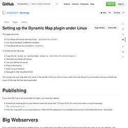 Setting up the Dynamic Map plugin under Linux · webbukkit/dynmap Wiki