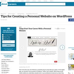 Tips for Setting Up a Personal Website on WordPress