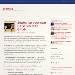 Setting up your own Git server with Gitlab