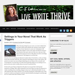 Settings in Your Novel That Work As Triggers