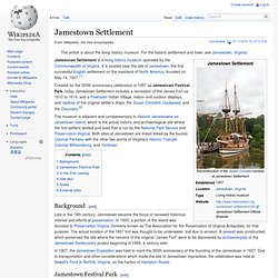 Jamestown Settlement