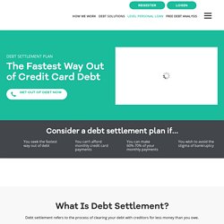 Debt Settlement Plan - Level Financing