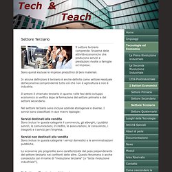 Settore Terziario - Tech & Teach