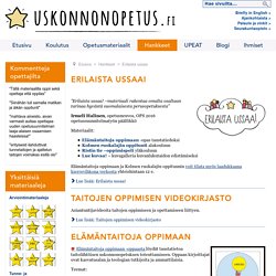 Erilaista ussaa - Seurakuntaopisto / Uskonnonopetus.fi