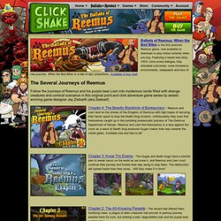 Several Journeys of Reemus & Ballads of Reemus - Point and Click Adventure Games