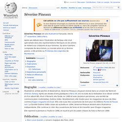 Séverine Pineaux sur Wikipédia