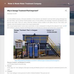 Why Is Sewage Treatment Plant Important?