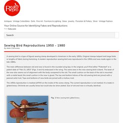 Sewing Bird Reproductions 1950 - 1980