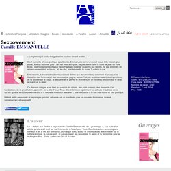 Sexpowerment - Camille EMMANUELLE - Anne Carriere Editions Paris