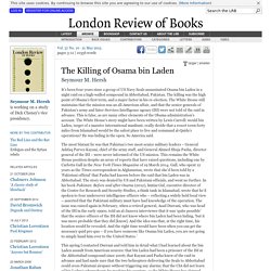 Seymour M. Hersh · The Killing of Osama bin Laden · LRB 21 May 2015