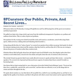 SFCurators: Our Public, Private, And Secret Lives...