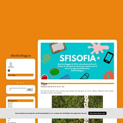 sfisofia.blogg.se - june 2016