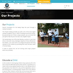 SFN Foundation (NGO) - Our Projects Page
