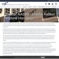 Shabbat NASSO - Drasha Rabbin Delphine Horvilleur