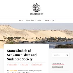 Stone Shabtis of Senkamenisken and Sudanese Society - Nile Scribes