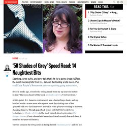 ‘50 Shades of Grey’ Speed Read: 14 Naughtiest Bits