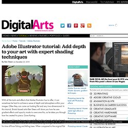 Add depth to your art with expert shading techniques - Illustrator Tutorial