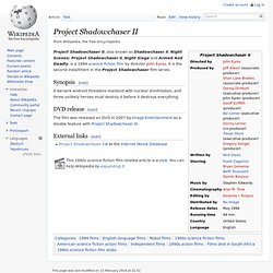 Project Shadowchaser II