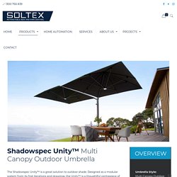 Shadowspec Unity™ Multi Canopy Umbrella - Soltex