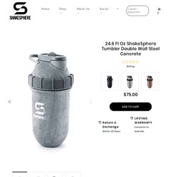 Buy Best Protein Shaker Bottles Online at ShakeSphere USA