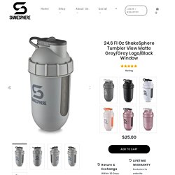 Shaker Bottles For Perfectly Blended Drinks