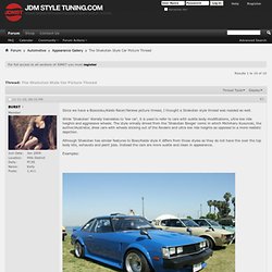 The Shakotan Style Car Picture Thread