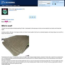 shala_beads: Mike's scarf