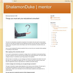 educational mentor