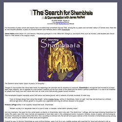 The Search for Shambhala - A Conversation with James Redfield