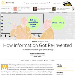 How Claude Shannon Rebooted Information