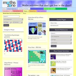 Shape Archives - Maths Zone Cool Learning Games